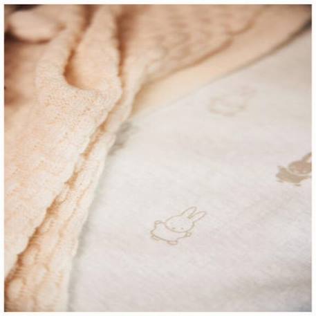 Drap housse jersey happy miffy en coton Beige 5 - vertbaudet enfant 
