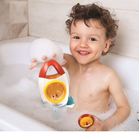 Set de jeu de bain fusée Blanc 4 - vertbaudet enfant 