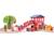 Circuit de train caserne de pompiers Rouge 2 - vertbaudet enfant 
