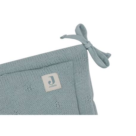 Tour de lit cosy knit biscuit (pour lits 60 x 120 ou 70 x 140 cm) Beige+Ecru+Marron+Vert 21 - vertbaudet enfant 