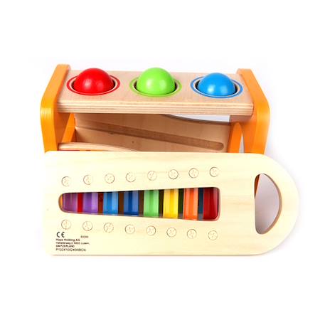 Boîtier à marteler et à tapoter Orange 4 - vertbaudet enfant 