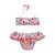 Maillot de bain 2 pièces fleuri hawaï     swan Fleurs hawaï 5 - vertbaudet enfant 