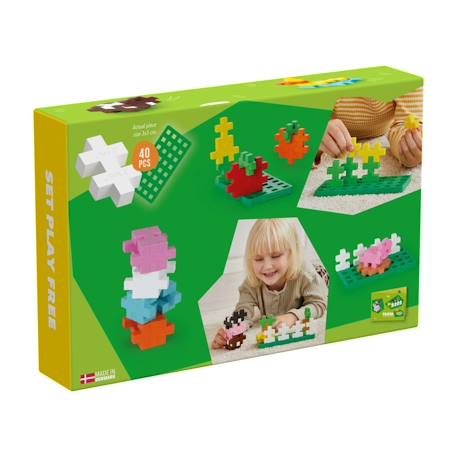 Set activités ferme big 40 pcs Multicolore 3 - vertbaudet enfant 
