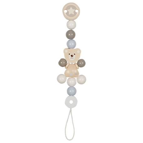 Accroche tétine ourson Multi-coloured 2 - vertbaudet enfant 