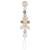 Accroche tétine ourson Multi-coloured 2 - vertbaudet enfant 
