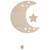 Lune musical murale wonder Marron 1 - vertbaudet enfant 