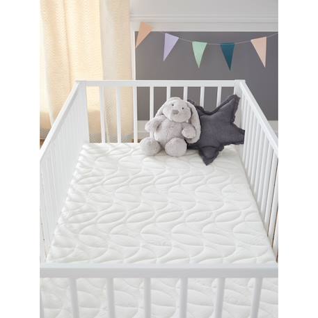 Matelas bébé bamboo | reversible Blanc 5 - vertbaudet enfant 