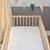 Protège matelas bébé 2 en 1 | drap housse + alèse imperméable | jersey 100% coton Blanc 6 - vertbaudet enfant 