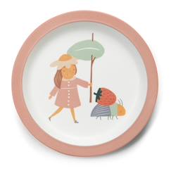 Puériculture-Repas-Assiette dragon tales en melamine