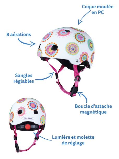 Casque doodle dots Pois - Taille M+Pois - Taille S+Pois - Taille XS 9 - vertbaudet enfant 