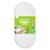 Matelas de couffin bamboo | forme ovale Blanc 1 - vertbaudet enfant 