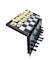 Jeu d’échecs magnétique pliable Noir 3 - vertbaudet enfant 