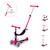 Trottinette évolutive mini micro 3en1 révolution Rose framboise 1 - vertbaudet enfant 