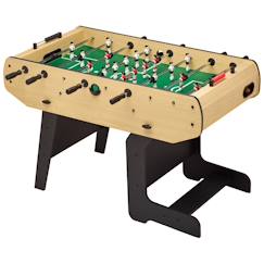 Jouet-Jeux vidéos et jeux d'arcade-Jeux d'arcade-Kangui baby-foot pliable - barres télescopiques - robuste - 2 à 4 joueurs - 3 balles liège inclues