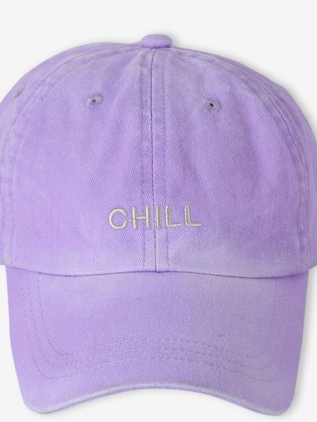 Casquette « Chill » enfant anthracite+vert d'eau+violet 12 - vertbaudet enfant 