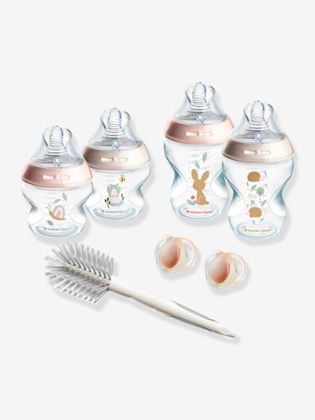 Kit de Démarrage Nouveau-nés Natural Start, Biberons anti-colique 150 ml et 260 ml avec tétine à débit lent bleu+blush 5 - vertbaudet enfant 
