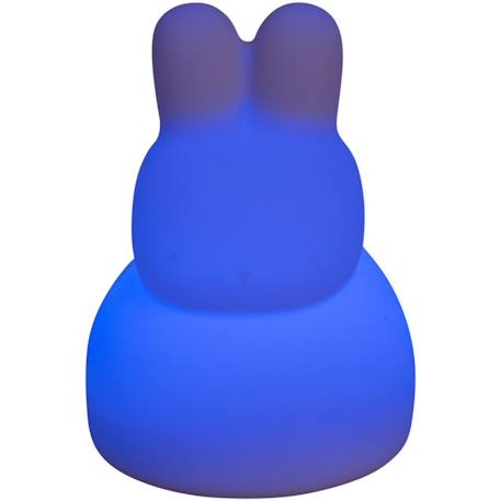 Veilleuse musicale en silicone lapin warm linen Beige 4 - vertbaudet enfant 