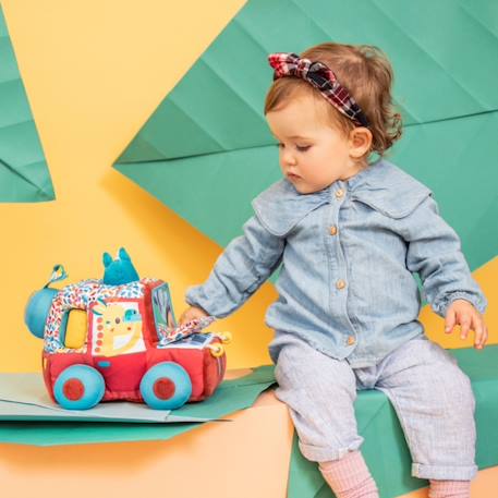 Peluche d'activités Bleu, jaune, rouge 6 - vertbaudet enfant 