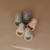 Lot de 2 sucette grignoteuses Ecru+Gris+Vert 12 - vertbaudet enfant 