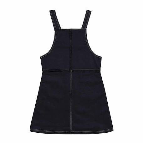 Robe salopette   jeans     lola Bleu marine 5 - vertbaudet enfant 