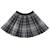 Ensemble   jupe plissée tartan  & pull col roulé Rouge gris 4 - vertbaudet enfant 