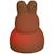 Veilleuse musicale en silicone lapin warm linen Beige 3 - vertbaudet enfant 