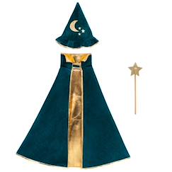 Jouet-Jeux d'imitation-Déguisements-Kit magicien bleu canard (3-10 ans)