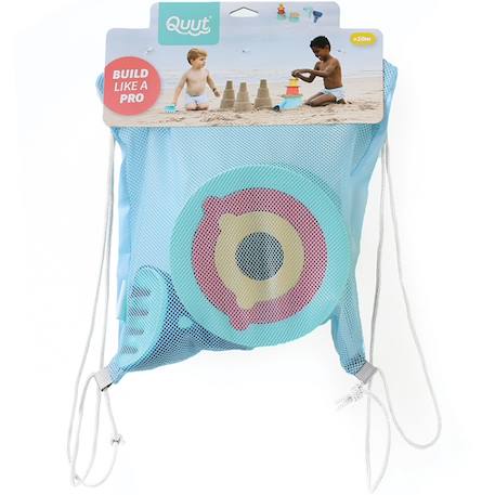 Jouets de plage alto et raki Bleu, jaune, vert d'eau 3 - vertbaudet enfant 