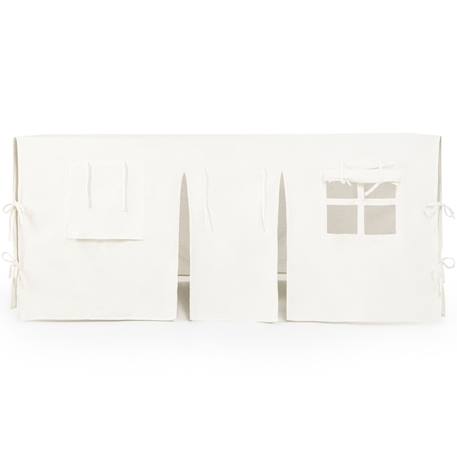Cabane de table château noir et beige (90 x 200 cm) Ecru+Ecru, noir+Ecru, orange 3 - vertbaudet enfant 