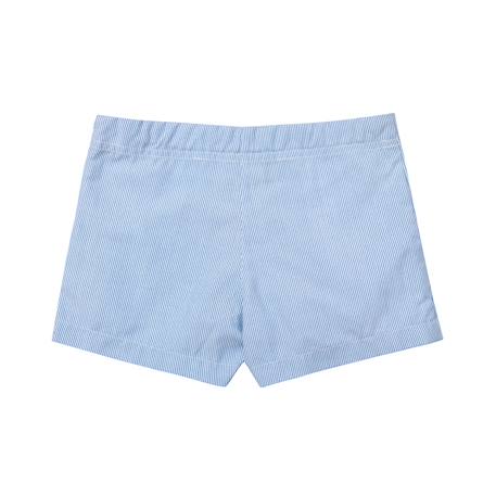 Short  à rayures  et  à pompons  angie Bleu blanc 4 - vertbaudet enfant 