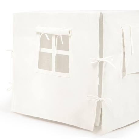 Cabane de table château noir et beige (90 x 200 cm) Ecru+Ecru, noir+Ecru, orange 5 - vertbaudet enfant 