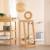 Tour d'apprentissage évolutive en bambou fsc® Anthracite+Blanc+Blanc - naturel+Naturel 19 - vertbaudet enfant 