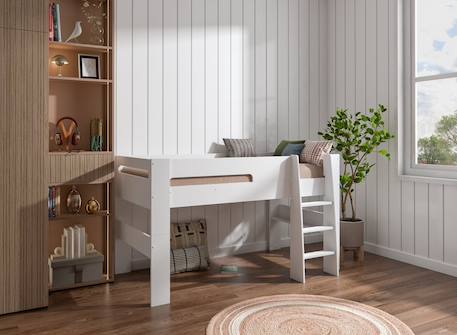 Lit mi-hauteur London Anthracite+Blanc+Blanc & bois 8 - vertbaudet enfant 