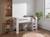 Lit mi-hauteur London Anthracite+Blanc+Blanc & bois 8 - vertbaudet enfant 