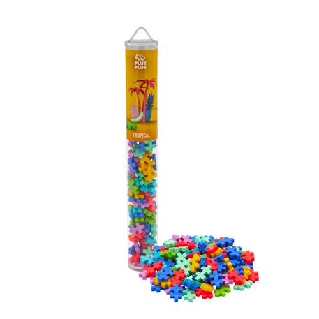 Tube mix couleur  100 pcs Arc en ciel+Basic+Epouvante+Néon+Paillettes+Pastel+Perle+Phosphorescent+Tropical 28 - vertbaudet enfant 
