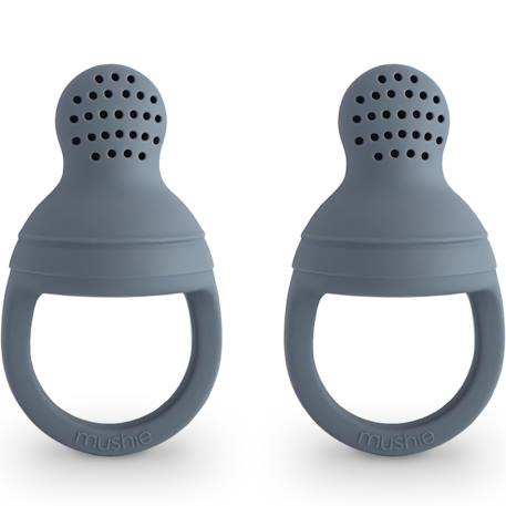 Lot de 2 sucette grignoteuses Ecru+Gris+Vert 5 - vertbaudet enfant 
