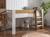 Lit mi-hauteur London Anthracite+Blanc+Blanc & bois 12 - vertbaudet enfant 