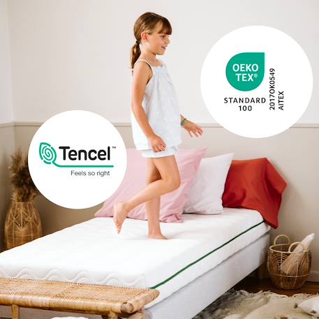 Matelas enfant aloe r - epaisseur 12 cm Blanc 5 - vertbaudet enfant 