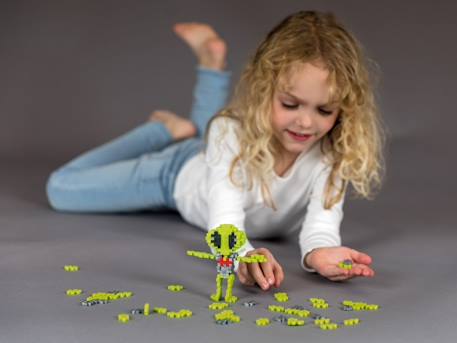 Tube alien 100 pcs Multicolore 2 - vertbaudet enfant 