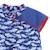 Robe chinoise   et  – imprimé poissons koi  annam Bleu foncé rouge 4 - vertbaudet enfant 