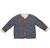 Veste matelassée   laine carreaux vichy   eloïse Gris anthracite gris souris 3 - vertbaudet enfant 