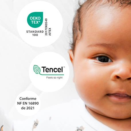 Matelas bébé aloe r Blanc 5 - vertbaudet enfant 
