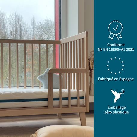 Matelas bébé cocolegend® Blanc 6 - vertbaudet enfant 