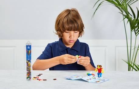 Tube mix couleur  100 pcs Arc en ciel+Basic+Epouvante+Néon+Paillettes+Pastel+Perle+Phosphorescent+Tropical 6 - vertbaudet enfant 