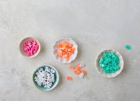 Tube mix couleur  100 pcs Arc en ciel+Basic+Epouvante+Néon+Paillettes+Pastel+Perle+Phosphorescent+Tropical 22 - vertbaudet enfant 