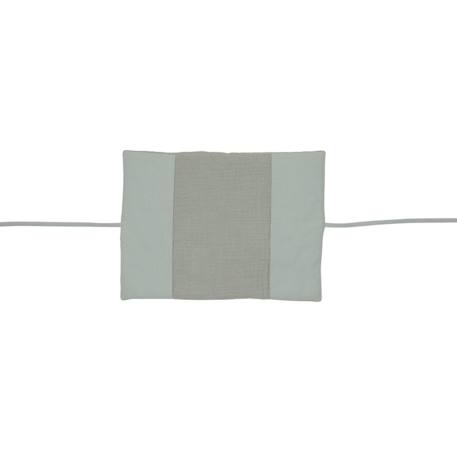 Protège carnet de santé gaze de coton fougère Beige+Ecru+Vert d'eau 8 - vertbaudet enfant 
