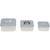 Lot de 3 boites gigognes en inox garden explorer Bleu, gris+Lilas, rouge+Vert 2 - vertbaudet enfant 