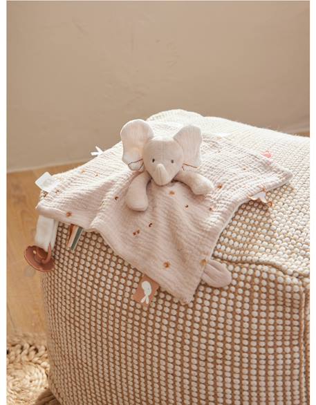 Doudou bali eléphant Ecru 2 - vertbaudet enfant 
