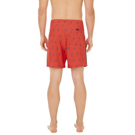 Boardshort soft touch  ceinture plate flash Rouge 4 - vertbaudet enfant 