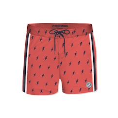 -Boardshort soft touch  ceinture plate flash